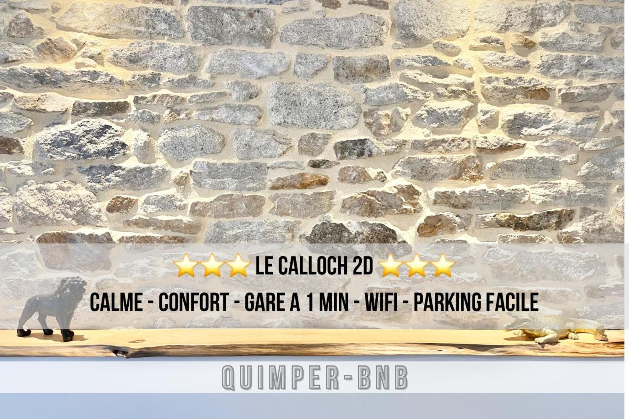 Appartement Le Calloch 2d - 4 Etoiles - Quartier Gare - Wifi - Netflix Quimper